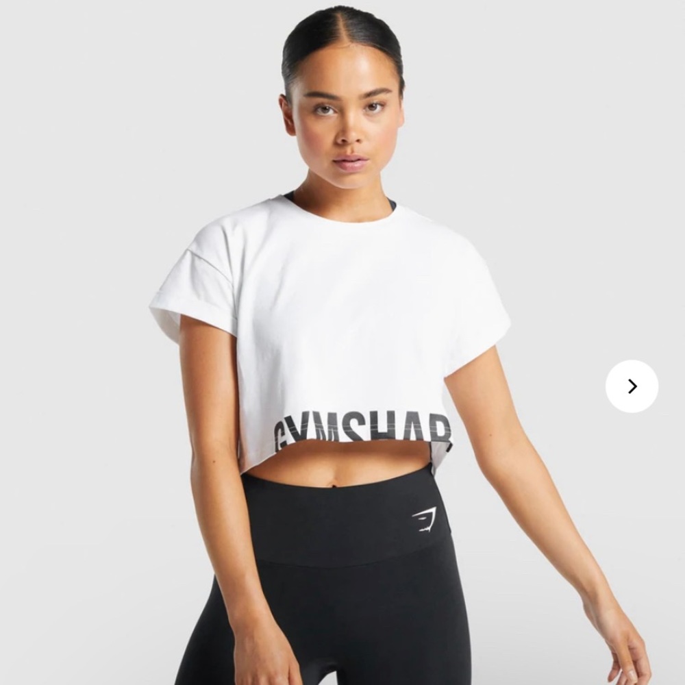 Gymshark Fraction Crop Top